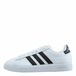 Grand Court Cloudfoam Comfort Shoes Cloud White / Core Black / Cloud White(Adidas Grand Court 2 0 Ftwwht Cblack Ftwwht)
