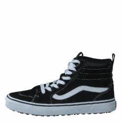 Yt Filmore Hi Vansguard Suede Black/white(Vans Yt Filmore Hi Vansguard Suede Black White)