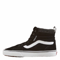 Wm Filmore Hi Vansguard (suede) Black/white(Vans Wm Filmore Hi Vansguard Suede Black White)
