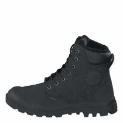 Pampa Sport Cuff Wps Black/black(Palladium Pampa Sport Cuff Wps Black Black)