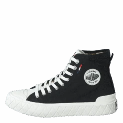 Palla Ace Cvs Mid Black/mashmalllow(Palladium Palla Ace Cvs Mid Black Mashmalllow)