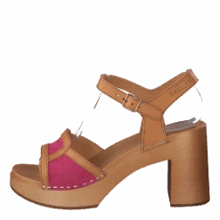 Sophisticated Sandal Bouganville/suede(Swedish Hasbeens Sophisticated Sandal Bouganville Suede)