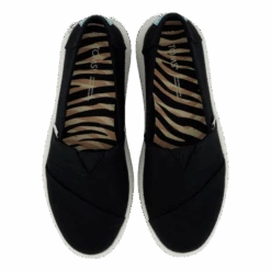 Mallow Heritage Canvas Black(Toms Mallow Heritage Canvas Black) -Heppo Butik 60897 60 006