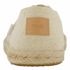 Alp Rope Metallic Linen Natural(Toms Alp Rope Metallic Linen Natural) -Heppo Butik 60897 70 005