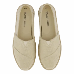 Alp Rope Metallic Linen Natural(Toms Alp Rope Metallic Linen Natural) -Heppo Butik 60897 70 006