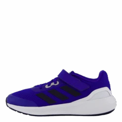 RunFalcon 3.0 Elastic Lace Top Strap Shoes Lucid Blue / Legend Ink / Cloud White(Adidas Sport Performance Runfalcon 3 0 El K Lucblu Legink Ftwwht)