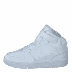 Court Borough Mid 2 Little Kids' Shoes WHITE/WHITE-WHITE(Nike Court Borough Mid 2 White White White)