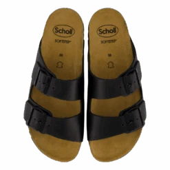 Sl Josephine Leather Black Black(Scholl Sl Josephine Leather Black Black) -Heppo Butik 61011 49 006