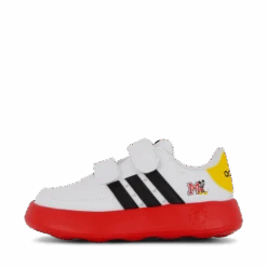 Disney Breaknet 2.0 Shoes Kids Cloud White / Core Black / Scarlet(Adidas Breaknet Mickey 2 0 Cf I Ftwwht Cblack Scarle)