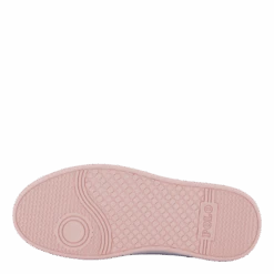 Polo Court Ii C-white Tumbled/lt Pink/lt Blu(Ralph Lauren Junior Polo Court Ii C White Tumbled Lt Pink Lt Blu) -Heppo Butik 61112 41 004