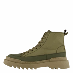 Kamiki High U Textile Kaki Green(Sneaky Steve Kamiki High U Textile Kaki Green)