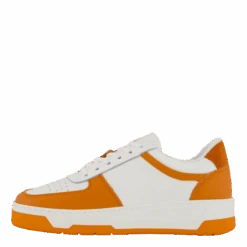 The Ella 2.0 White/orange Tumbled Leather(The Original 1936 Copenhagen The Ella 2 0 White Orange Tumbled Leather)