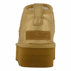 Lowboot Plateau Metallic Tan(Colors Of California Lowboot Plateau Metallic Tan) -Heppo Butik 61170 95 005