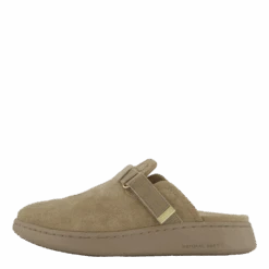 Vega Clog Suede Silver Mink(Woden Vega Clog Suede Silver Mink)