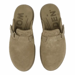 Vega Clog Suede Silver Mink(Woden Vega Clog Suede Silver Mink) -Heppo Butik 61179 13 006