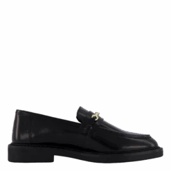 Huddles Black Leather(Steve Madden Huddles Black Leather) -Heppo Butik 61181 18 003