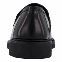 Huddles Black Leather(Steve Madden Huddles Black Leather) -Heppo Butik 61181 18 005