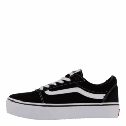 My Ward Platform (canvas) Black/white(Vans My Ward Platform Canvas Black White)
