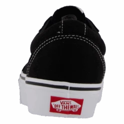 My Ward Platform (canvas) Black/white(Vans My Ward Platform Canvas Black White) -Heppo Butik 61183 18 005