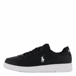 Masters Court J-black/white Pp(Ralph Lauren Junior Masters Court J Black White Pp)