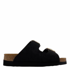 Ilary 2 Straps Fur Ad Black(Scholl Ilary 2 Straps Fur Ad Black) -Heppo Butik 61185 98 003