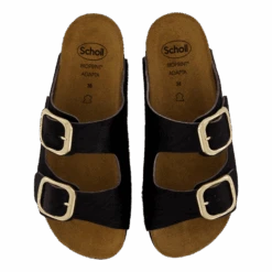 Ilary 2 Straps Fur Ad Black(Scholl Ilary 2 Straps Fur Ad Black) -Heppo Butik 61185 98 006