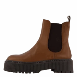 Alina Chelsea Boots Brown(Ten Points Alina Chelsea Boots Brown)