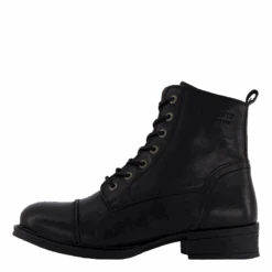 Pandora Laced Boots Black(Ten Points Pandora Laced Boots Black)