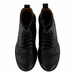 Pandora Laced Boots Black(Ten Points Pandora Laced Boots Black) -Heppo Butik 61188 74 006