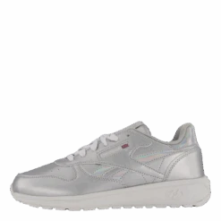 Classic Leather Silver/white(Heelys Classic Leather Silver White)