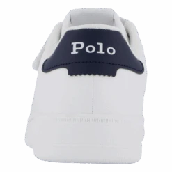 Masters Court Ps C-'white / Navy Tumbled(Ralph Lauren Junior Masters Court Ps C White Navy Tumbled) -Heppo Butik 61209 90 005