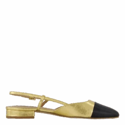 Belinda Ballerina Gold/black(Steve Madden Belinda Ballerina Gold Black) -Heppo Butik 61212 53 003