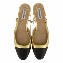 Belinda Ballerina Gold/black(Steve Madden Belinda Ballerina Gold Black) -Heppo Butik 61212 53 006