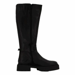 Galina Boots Black Leather(Steve Madden Galina Boots Black Leather) -Heppo Butik 61212 62 003