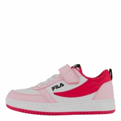 Fila Rega Nf Velcro Kids Pink-a-boo-azalea(Fila Fila Rega Nf Velcro Kids Pink A Boo Azalea)