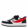 Fila Rega Nf Velcro Kids Black-fila Red(Fila Fila Rega Nf Velcro Kids Black Fila Red)