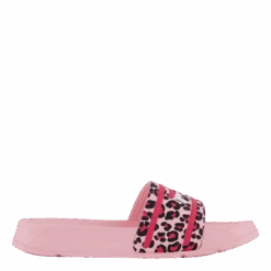 Morro Bay P Slipper Kids Pink-a-boo-leopard(Fila Morro Bay P Slipper Kids Pink A Boo Leopard) -Heppo Butik 61247 09 003