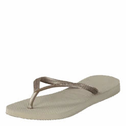 Havaianas Kids Slim Sand Grey/Light Golden(Kids Slim Sand Grey Light Golden) -Heppo Butik 08108 00