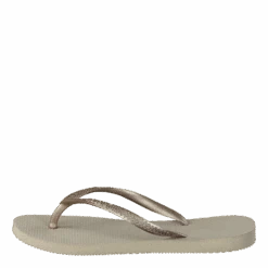 Havaianas Kids Slim Sand Grey/Light Golden(Kids Slim Sand Grey Light Golden)