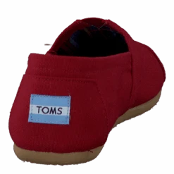 Toms Men's Classics Red Canvas(Men S Classics Red Canvas) -Heppo Butik 25183 09