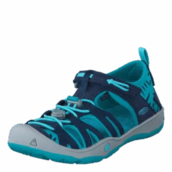 Keen Moxie Sandal Children Dress Blues/Viridian(Moxie Sandal Children Dress Blues Viridian)