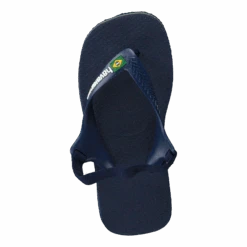 Havaianas Baby Brasil Logo Ii Navy Blue/citrus Yellow(Baby Brasil Logo Ii Navy Blue Citrus Yellow) -Heppo Butik 60058 28 b0c34b5d c3bd 4954 bb72 165da42d9be1
