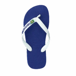 Havaianas Kids Brasil Logo Marine Blue(Kids Brasil Logo Marine Blue) -Heppo Butik 60058 38 1eabdd11 8e58 4a59 9129 4985feef7bbb