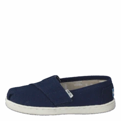Toms Alpargata Tiny Navy Canvas(Alpargata Tiny Navy Canvas)