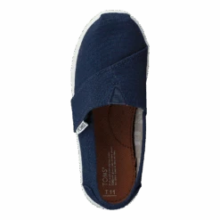 Toms Alpargata Tiny Navy Canvas(Alpargata Tiny Navy Canvas) -Heppo Butik 60063 18 afe39466 3485 4b16 97ca cbe802f6553e