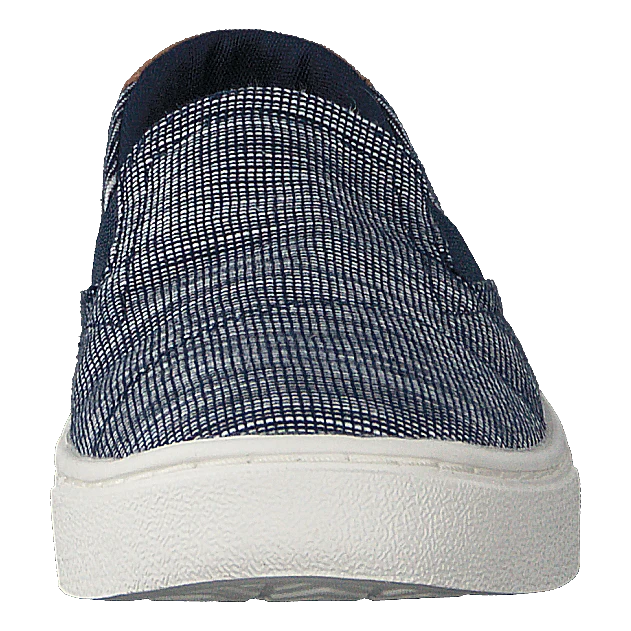 Toms Luca Youth Navy Striped Chambray(Luca Youth Navy Striped Chambray) 4 Toms Luca Youth Navy Striped Chambray(Luca Youth Navy Striped Chambray) - Bild 4