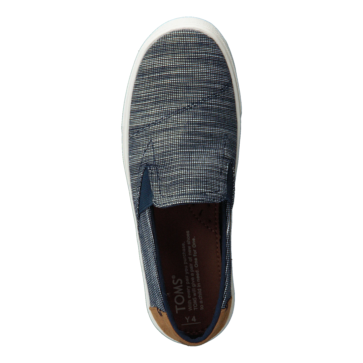 Toms Luca Youth Navy Striped Chambray(Luca Youth Navy Striped Chambray) 6 Toms Luca Youth Navy Striped Chambray(Luca Youth Navy Striped Chambray) - Bild 6