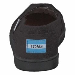 Toms Alpargata Youth Black Canvas(Alpargata Youth Black Canvas) -Heppo Butik 60063 34
