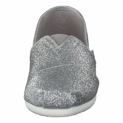 Toms Alpargata Youth Silver Iridescent Glimmer(Alpargata Youth Silver Iridescent Glimmer) -Heppo Butik 60063 54