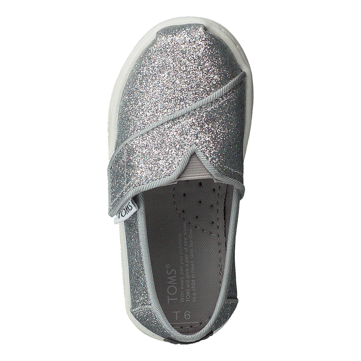 Toms Alpargata Tiny Silver Iridescent Glimmer(Alpargata Tiny Silver Iridescent Glimmer) 6 Toms Alpargata Tiny Silver Iridescent Glimmer(Alpargata Tiny Silver Iridescent Glimmer) - Bild 6